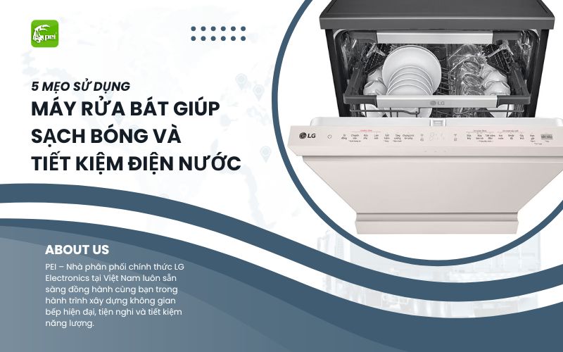 5 Mẹo Sử Dụng Máy Rửa Bát Giúp Sạch Bóng Và Tiết Kiệm Điện Nước